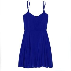 Aritzia Talula Royal Blue Lipinski Dress Size‎ XXS